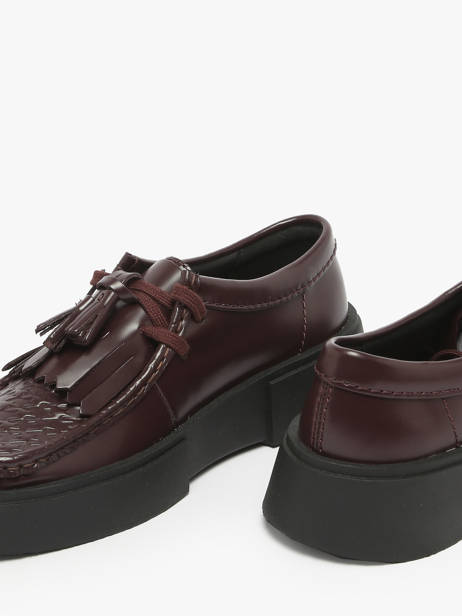 Derby Veterschoenen Torview Uit Leder Clarks Bruin accessoires 26184948 ander zicht 2